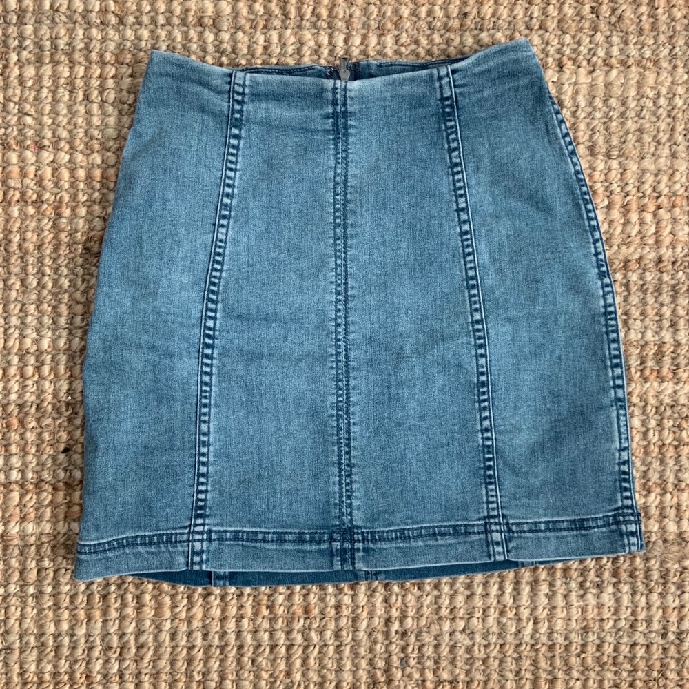 🎄 SALE Free People Modern Femme Denim Mini